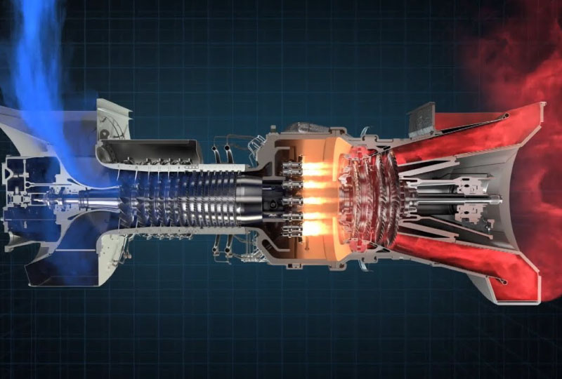 Turbina de gas natural