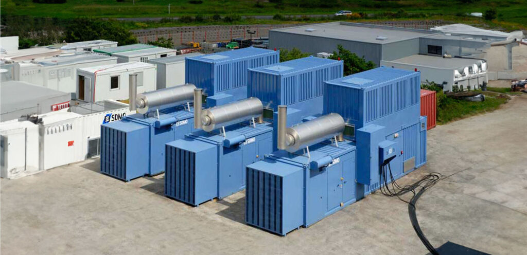 generadores de electricidad con gas natural